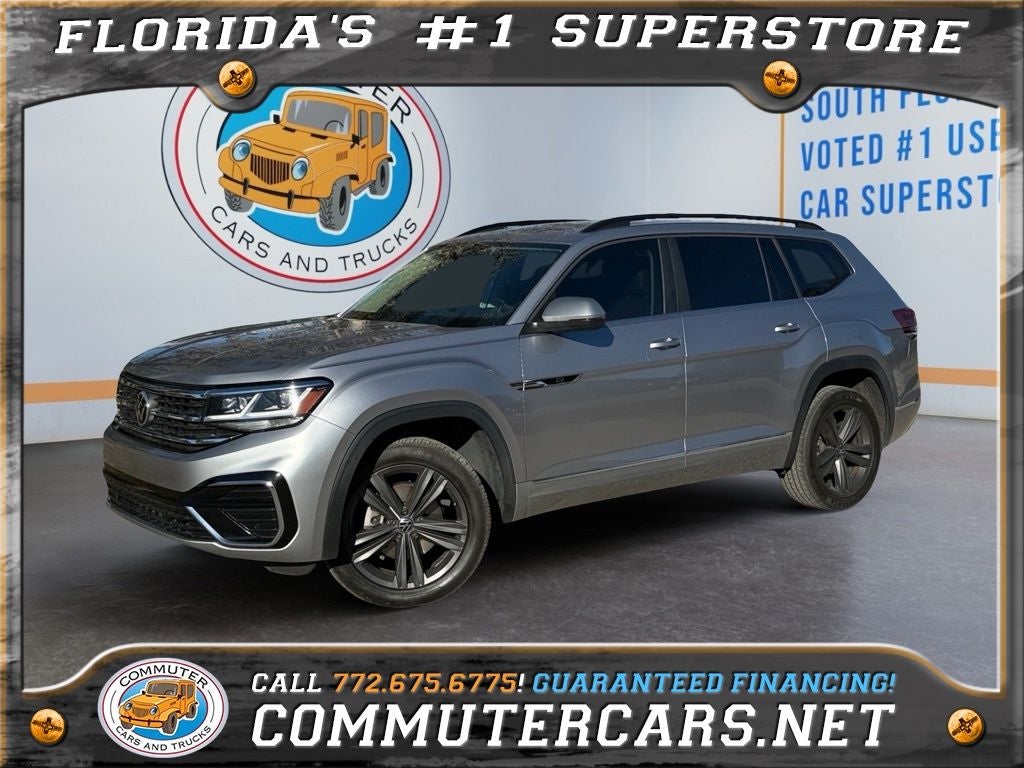 2021 Volkswagen Atlas 3.6L V6 SE w/Technology R-Line