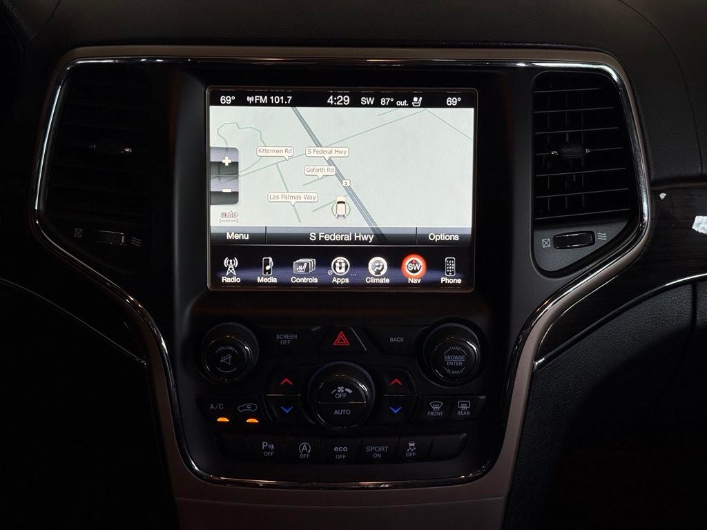 2017 Jeep Grand Cherokee Overland